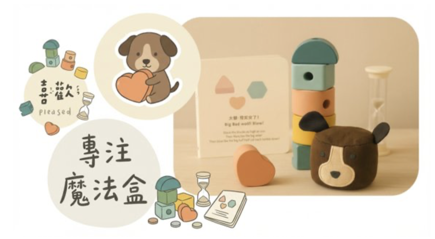 籽樂 SEL 教具盒與 Yogibo 限定合作